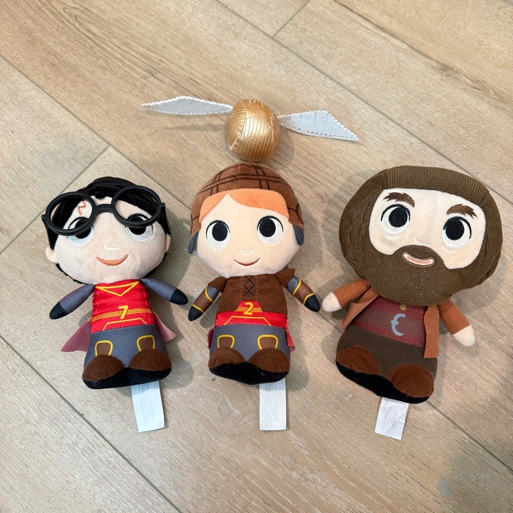 Lot of 4 Harry Potter Wizarding World Funko Plush